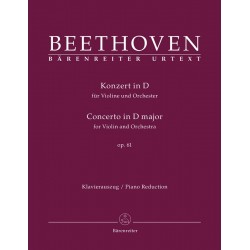 beethoven concerto violon partition
