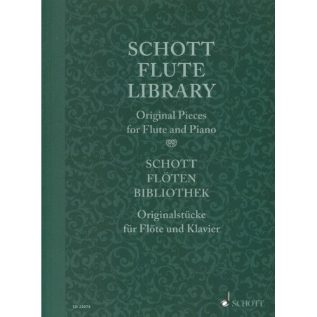 Schott flûte library partition