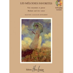Mélodies Favorites de Jacqueline Bonnardot - Kiosque musique Avignon