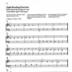 Piano sight reading volume 1 partition