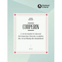 Partition François Couperin - L'Art de Toucher le Clavecin - Kiosque musique Avignon