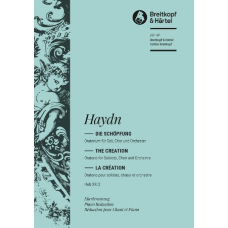 Partitio Haydn La Création chant et piano - Kiosque musique Avignon