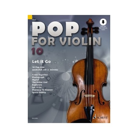 Pop for violin volume 10 - Partition violon