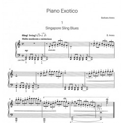 Partition - Piano Exotico - Barbara ARENS - BREITKOPF & HÄRTEL - Kiosque Musique Avignon