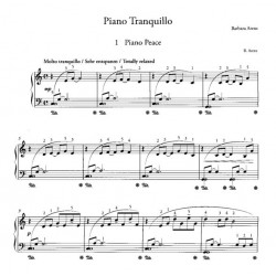 Partition - Piano Vivace - Piano Tranquillo - Barbara ARENS - Breitkopf & Härtel - Kiosque Musique Avignon
