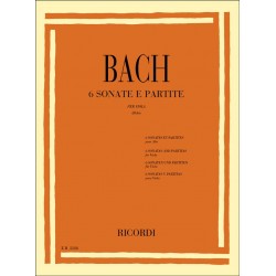 Partition alto - Bach-Polo - 6 Sonates et Partitas - Le kiosque à musique Avignon