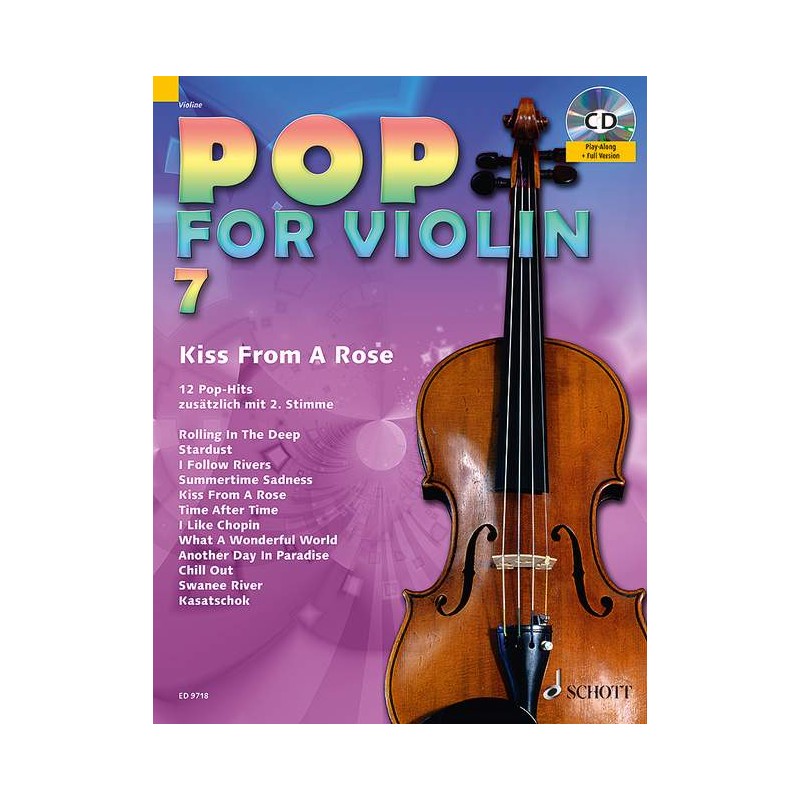 Pop for violin volume 7 - Partition violon