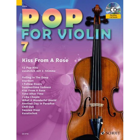 partition violon pop for violin