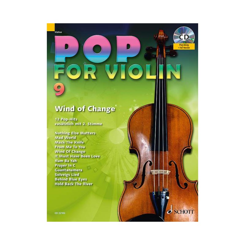 Pop for violin volume 9 - Partition violon