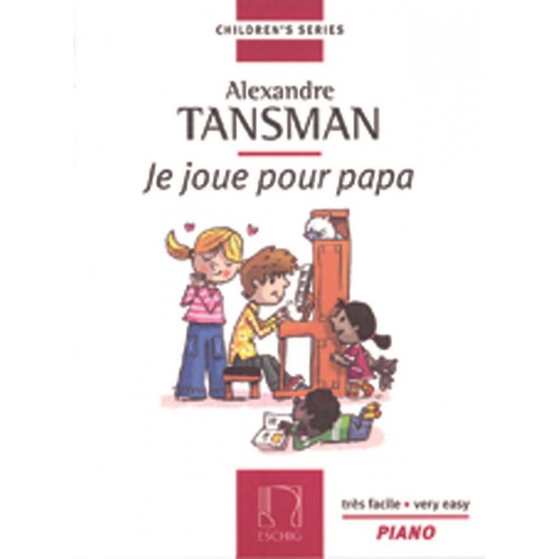 Partition piano Alexandre Tansman - Kiosque musique Avignon