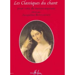 Jacqueline Bonnardot -les classiques du chant partition