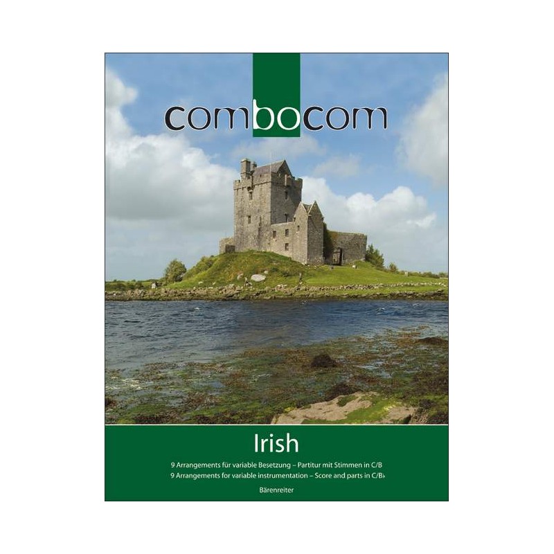 Partition Combocom Irlandais - BERTOLD Breig - BAERENREITER - Kiosque Musique Avignon