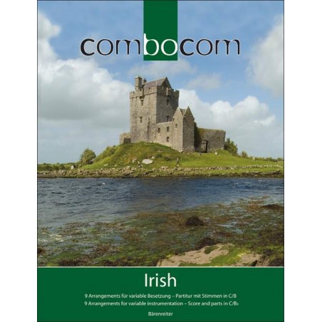 Partition Combocom Irlandais - BERTOLD Breig - BAERENREITER - Kiosque Musique Avignon