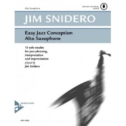 easy jazz conception partition saxophone