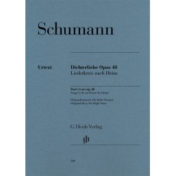 schumann dichterliebe partition chant