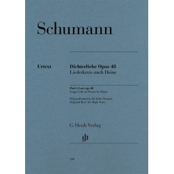 Partition Schumann Les Amours du Poète - Kiosque musique Avignon