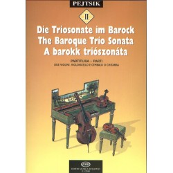 Pejtsik the baroque trio sonata partition