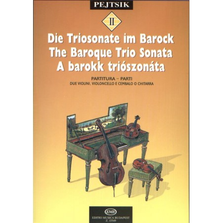 Pejtsik the baroque trio sonata partition