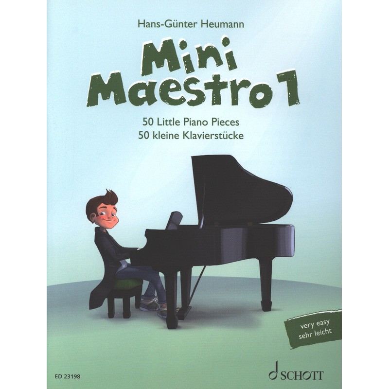 Partition Mini Maestro 1 - HANS-GÜNTER HEUMANN - SCHOTT - Kiosque Musique Avignon