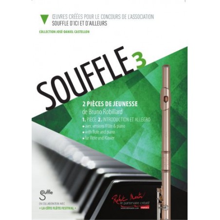 Souffle 3 partition flûte traversière