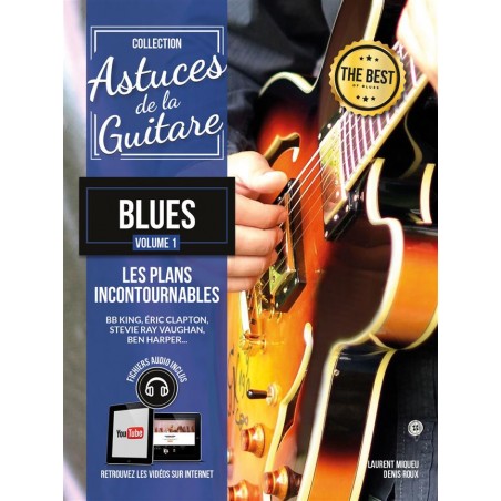 ASTUDES DE LA GUITARE BLUES volume 1 - Kiosque musique Avignon