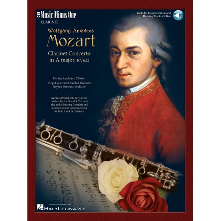 Partition Concerto clarinette de MOZART - MMO3232 - Le kiosque à musique