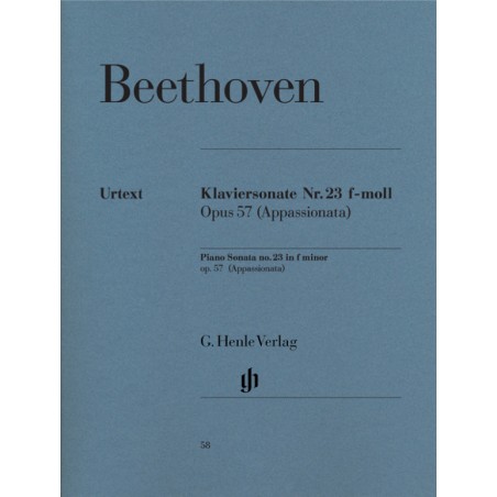 Partition Beethoven Sonate Appassionata - Avignon Nîmes Marseille Grenoble
