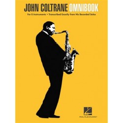 Partition John Coltrane - Omnibook - John COLTRANE - HAL LEONARD - Kiosque Musique Avignon