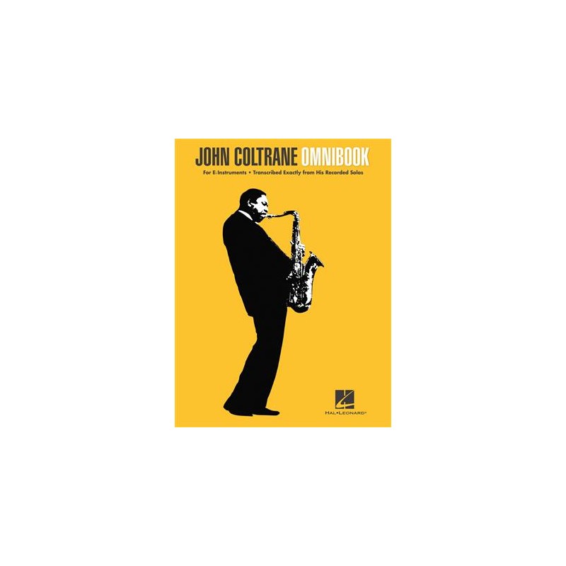 Partition John Coltrane - Omnibook - John COLTRANE - HAL LEONARD - Kiosque Musique Avignon