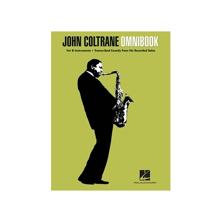 Partition John Coltrane - Omnibook John COLTRANE - HAL LEONARD - Kiosque Musique Avignon