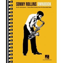 Partition Sonny Rollins Omnibook for B-Flat Instruments - Sonny Rollins - HAL LEONARD - Kiosque Musique Avignon