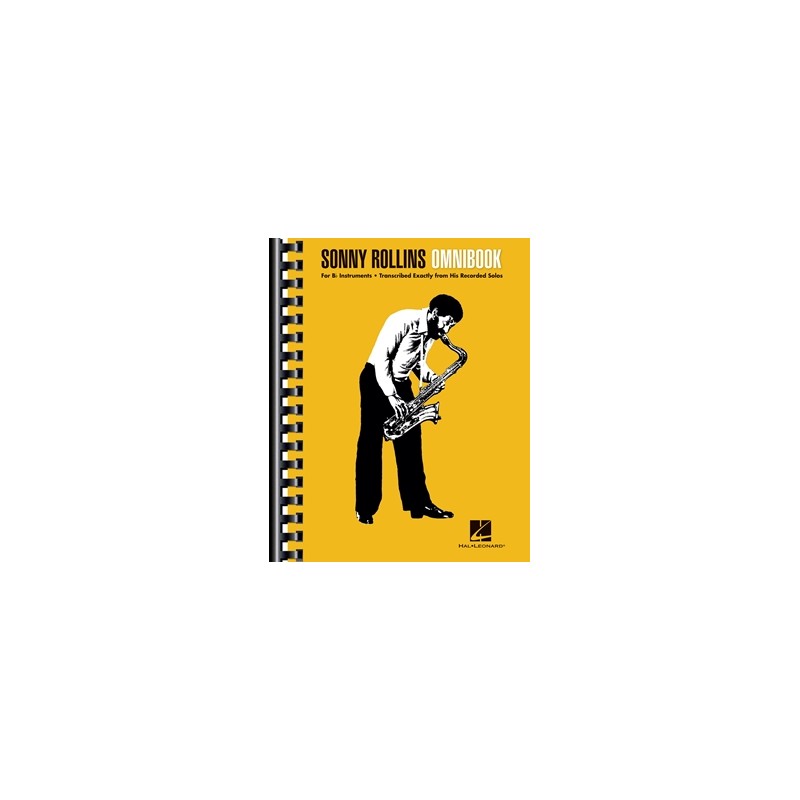 Partition Sonny Rollins Omnibook for B-Flat Instruments - Sonny Rollins - HAL LEONARD - Kiosque Musique Avignon