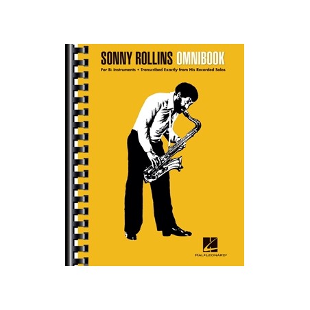 Partition Sonny Rollins Omnibook for B-Flat Instruments - Sonny Rollins - HAL LEONARD - Kiosque Musique Avignon