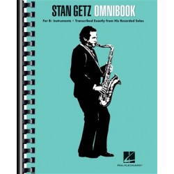 Partition Stan Getz - Omnibook - Stan GETZ  - HAL LEONARD - Kiosque Musique Avignon