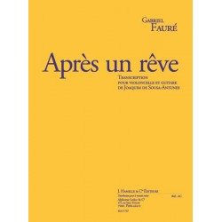 après un rêve partition violoncelle et guitare