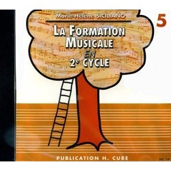 FORMATION MUSICALE EN 2e CYCLE (LA) - VOL5 - LE CD