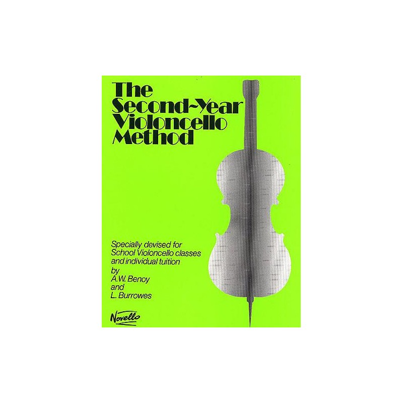 THE SECOND YEAR VIOLONCELLO METHOD - AVIGNON