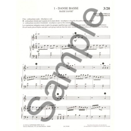 partition rue traversiere volume 1