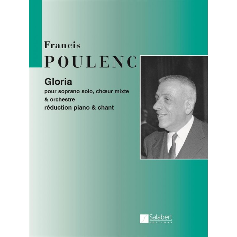 Francis Poulenc Gloria - Partition