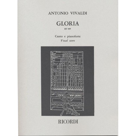 PARTITION VIVALDI GLORIA - KIOSQUE MUSIQUE AVIGNON