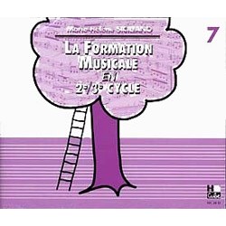 La formation musicale en 2e et 3e cycle volume 7 - Siciliano - Le kiosque à musique Avignon