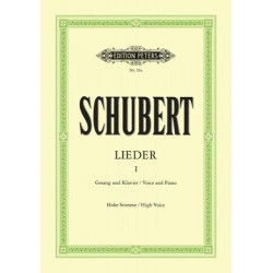 PARTITION LIEDER DE SCHUBERT SOPRANO - KIOSQUE MUSIQUE AVIGNON