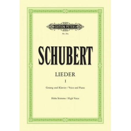 PARTITION LIEDER DE SCHUBERT SOPRANO - KIOSQUE MUSIQUE AVIGNON
