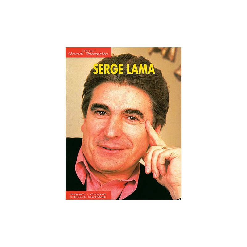 partition serge lama