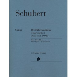 PARTITION PIANO SCHUBERT D946 - KIOSQUE MUSIQUE