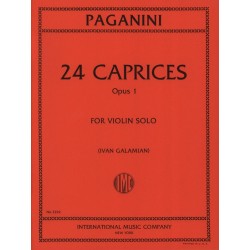 PARTITION VIOLON PAGANINI CAPRICES - KIOSQUE MUSIQUE AVIGNON