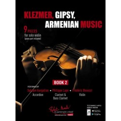 PARTITION VIOLON KLEZMER GIPSY ARMENIAN MUSIC - KIOSQUE MUSIQUE AVIGNON