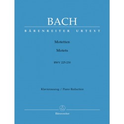 PARTITION MOTETS DE BACH - KIOSQUE MUSIQUE AVIGNON