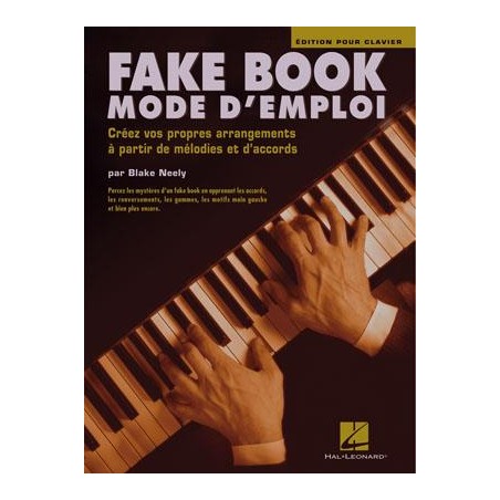 PARTITION FAKE BOOK MODE D'EMPLOI - KIOSQUE MUSIQUE AVIGNON