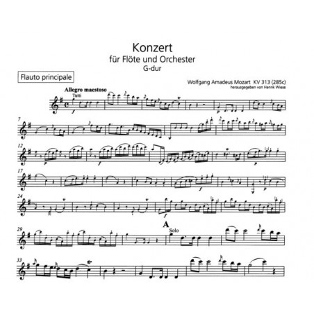 mozart concerto flute partition avignon